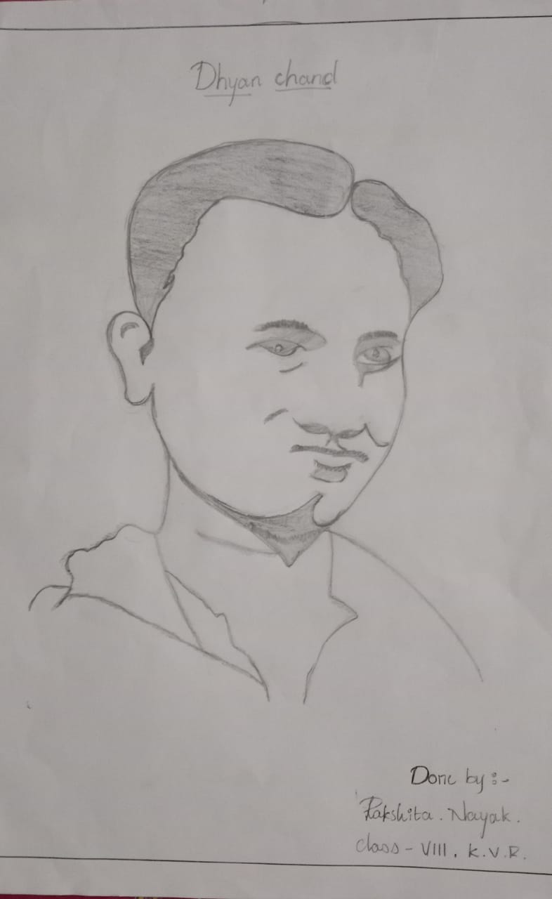 Drawing & Painting/Poster Making on Major Dhyan Chand Jayanti ...